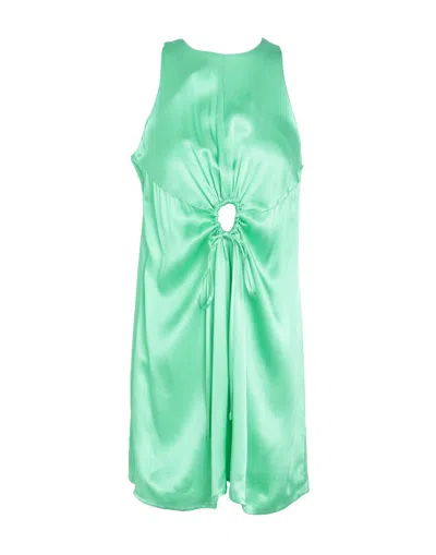 Topshop Short Dresses In Green