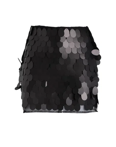 Topshop Mini Skirts In Black