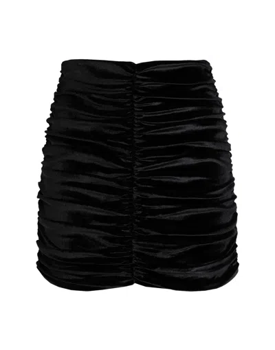 Topshop Mini Skirts In Black