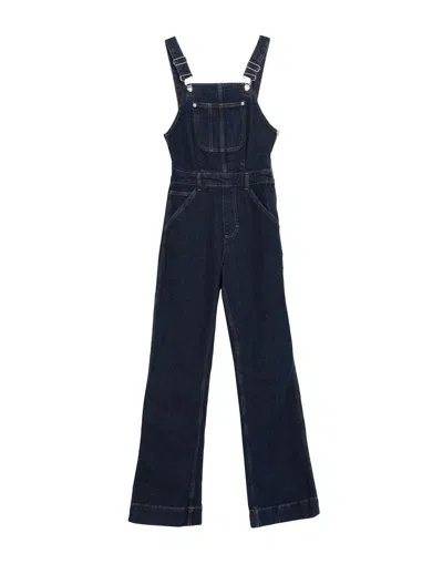 Topshop Overalls In Blue