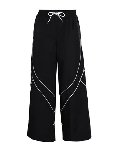 Topshop Woman Pants Black Size 4 Polyamide, Polyester
