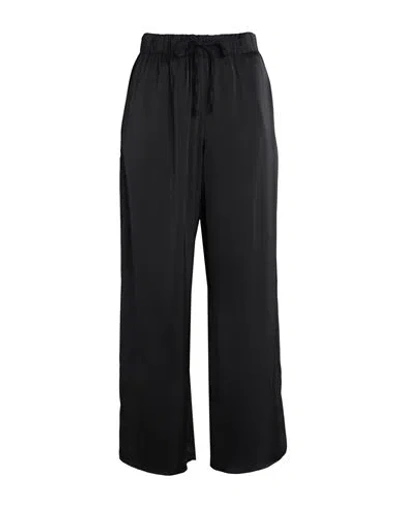 Topshop Woman Pants Black Size 6 Polyester, Elastane