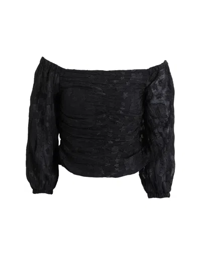 Topshop Blouses In Black