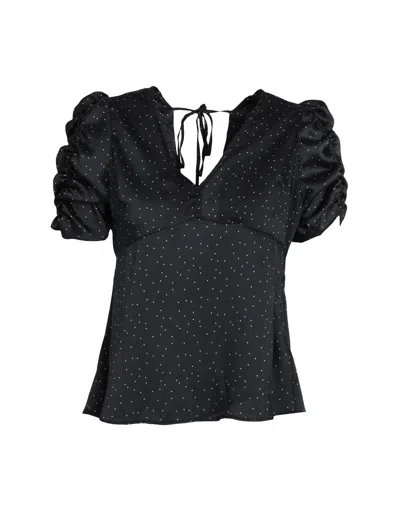 Topshop Blouses In Black