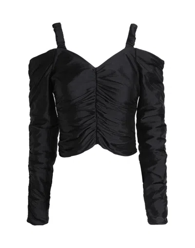 Topshop Tops In Black
