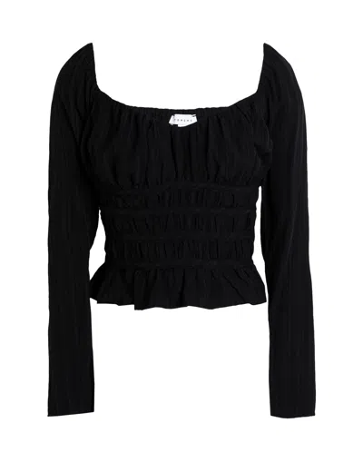 Topshop Tops In Black