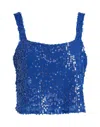 Topshop Tops In Blue