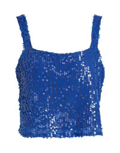 Topshop Tops In Blue