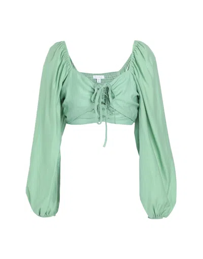 Topshop Tops In Green