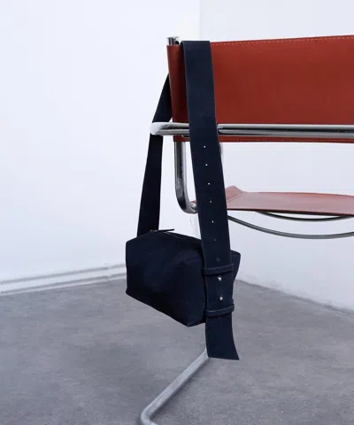 Topshop Women's Chloe Suede Crossbody Bag In Purple