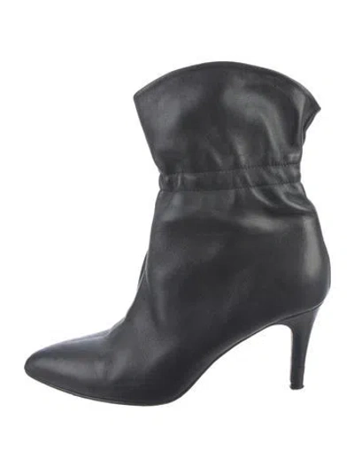 Pre-owned Toral Leather Boots In Black
