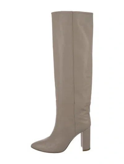 Pre-owned Toral Leather Boots In Neutral