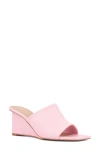 Torgeis Candie Wedge Sandal In Pink