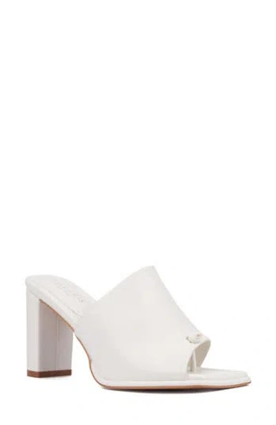 Torgeis Darla Slide Sandal In White