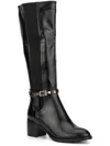 TORGEIS DESTINY WOMENS FAUX LEATHER KNEE-HIGH BOOTS