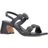 Torgeis Felicia Square Toe Sandal In Black