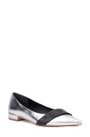 Torgeis Harriet Pointed Toe Flat In Multi