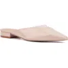 Torgeis Jaina Pointed Toe Mule In Beige