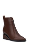 Torgeis Marion Wedge Bootie In Brown