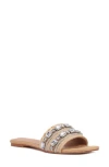 Torgeis Miya Crystal Embellished Slide Sandal