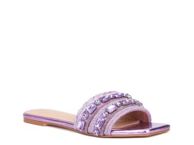 Torgeis Miya Sandal In Purple