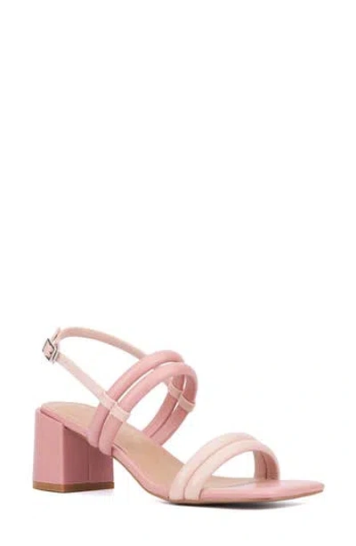 Torgeis Palm Slingback Sandal In Pink