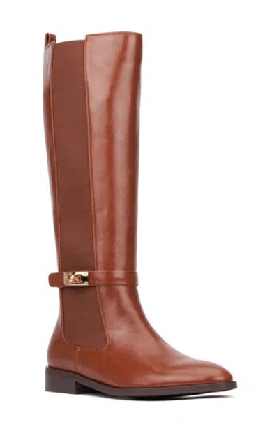 Torgeis Reilly Knee High Boot In Brown