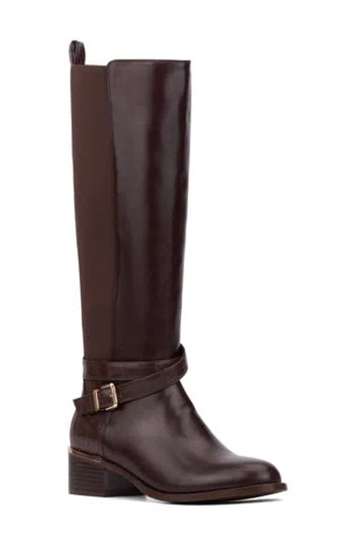 Torgeis Riding Boot In Coffee Bean