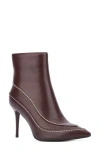 Torgeis Sophie Pointed Toe Bootie In Brown