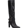 Torgeis Tall Belt Boot In Black