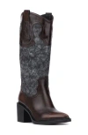 Torgeis Velda Western Boot In Denim