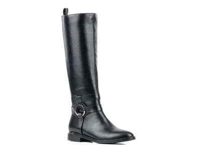 Torgeis Wide Width Belladonna Riding Boot In Black