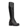 Torgeis Womens Athena Block Heel Dress Boots In Black
