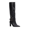 Torgeis Womens Carlotta Stiletto Heel Dress Boots In Black