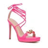 Torgeis Womens Cassava Heeled Sandals In Pink