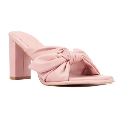 Torgeis Womens Deanna Heeled Sandals In Animal Print