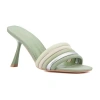 Torgeis Womens Idra Heeled Sandals In Green