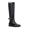 Torgeis Womens Reilly Block Heel Riding Boots In Black