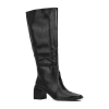 Torgeis Womens Shylah Block Heel Dress Boots In Black