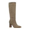 Torgeis Womens Treasure Stacked Heel Dress Boots In Brown