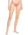 Tori Praver Blake Skimpy Bikini Bottom In Pink