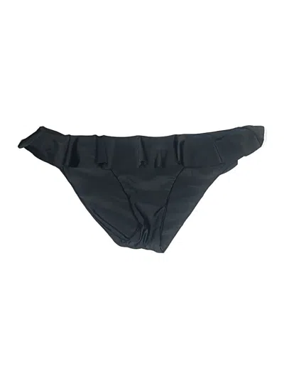 Pre-owned Tori Praver Swimsuit Bottoms In Black