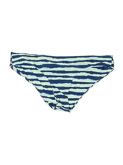 Pre-owned Tori Praver Swimsuit Bottoms In Blue