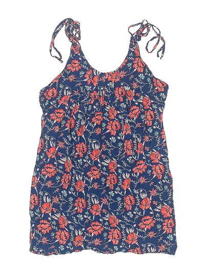 Pre-owned Tori Praver Swimsuit Cover Up In Blue