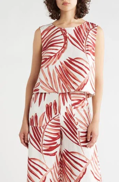 Tori Richard A New Leaf Lina Shell In White