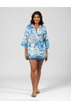 Tori Richard A Swell Time Nami Tunic In White