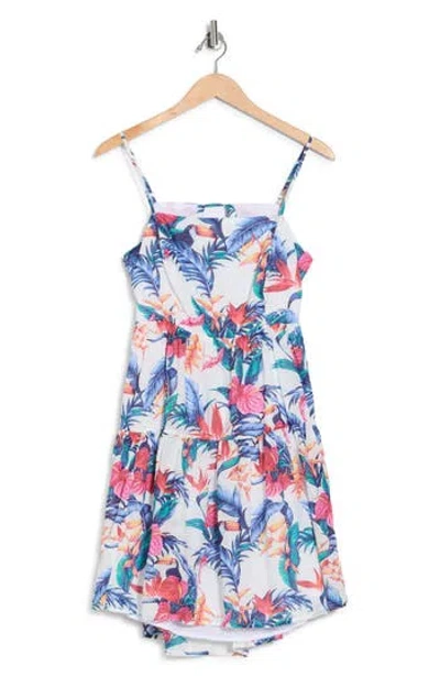 Tori Richard Alani Babydoll Dress In Multi