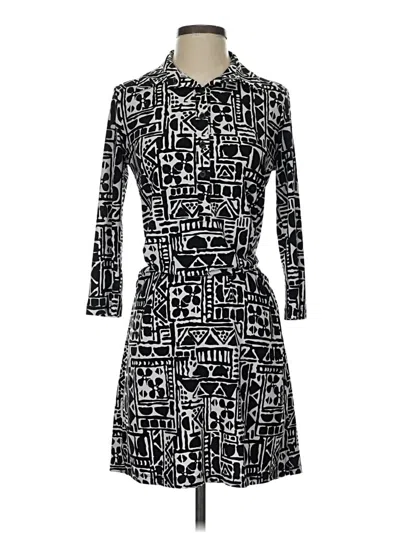 Pre-owned Tori Richard Casual Dress In Black