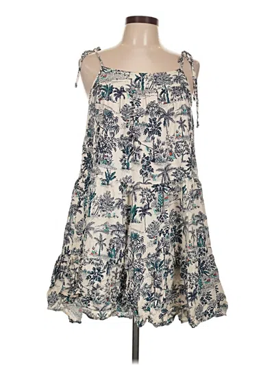 Pre-owned Tori Richard Casual Dress In Blue