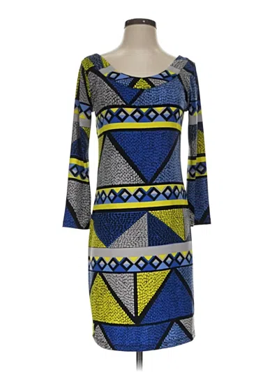 Pre-owned Tori Richard Casual Dress In Blue